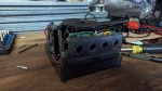 Raspberry Pi Pico mounted from front view