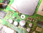 Insanely small solder points for region switch