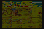 Completely glitched out.