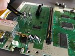 I'm hopeful that the culprit is in this bunch, located near the video out connection.