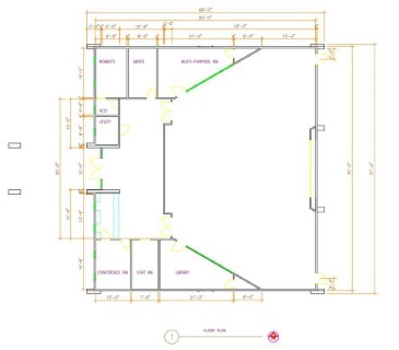 AutoCAD As-Built Drawing